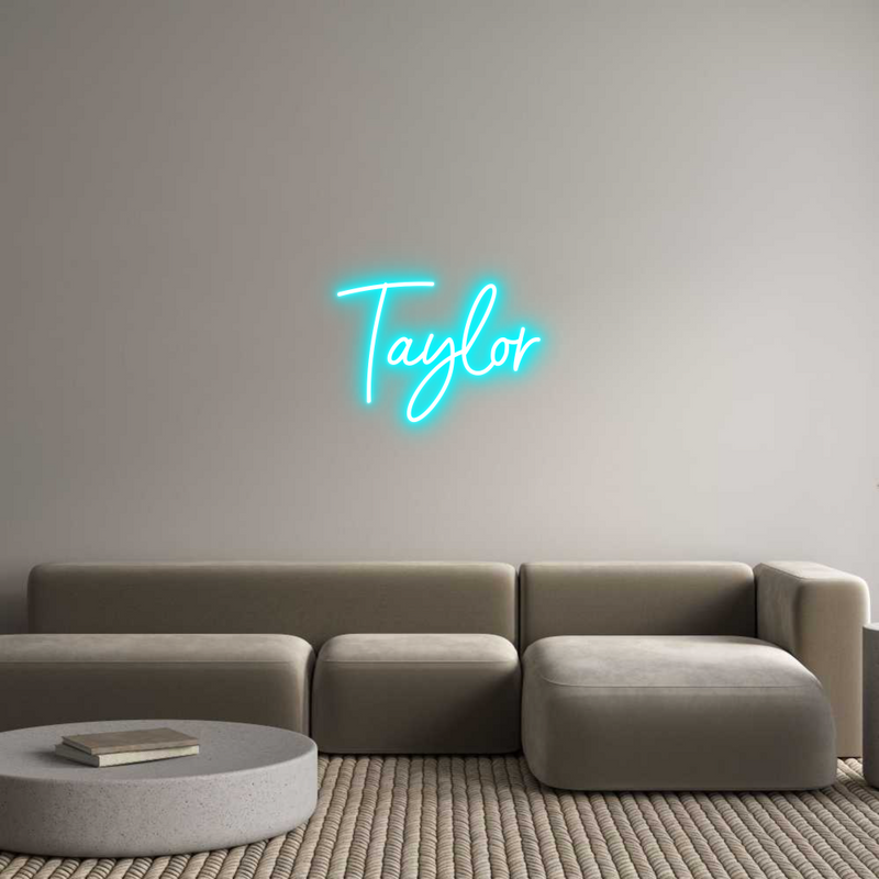 Custom Neon: Taylor