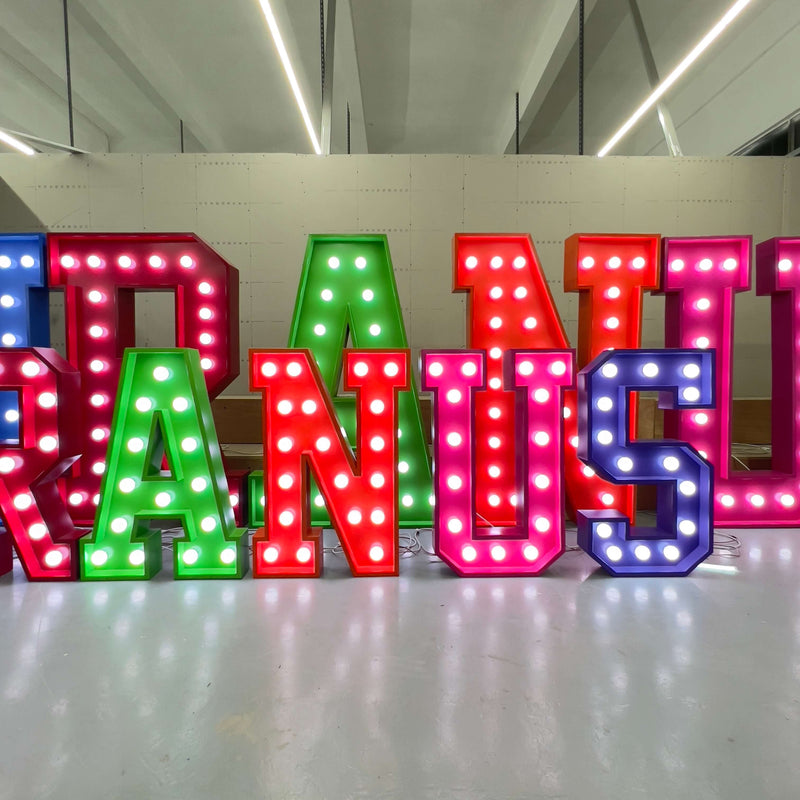 Custom 2FT/3FT/4FT Marquee Letter Lights
