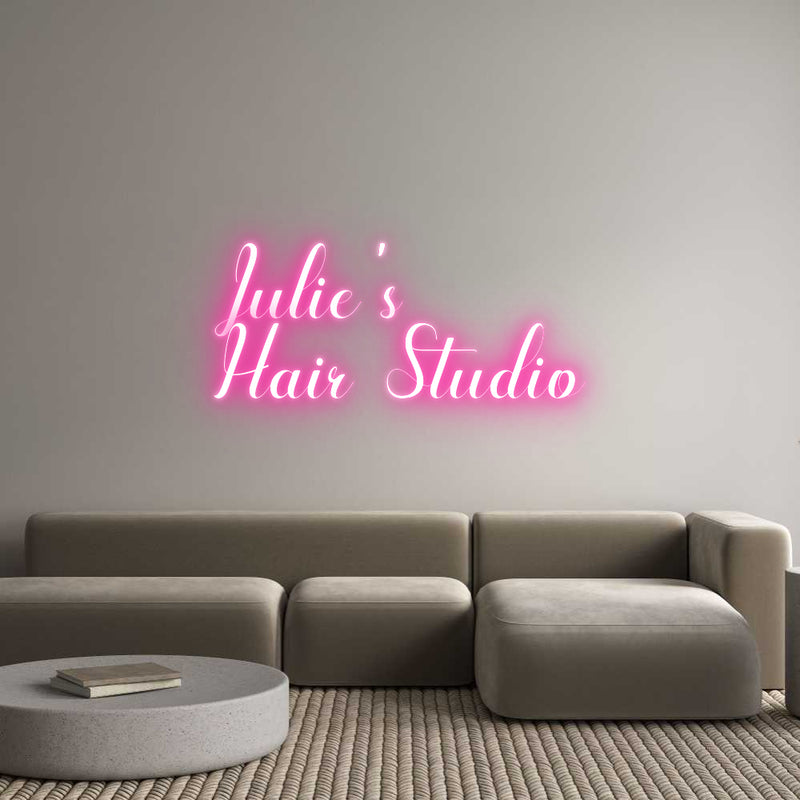 Custom Neon: Julie's
Hair...