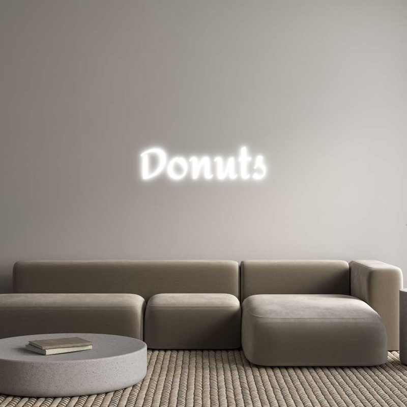 Custom Neon: Donuts