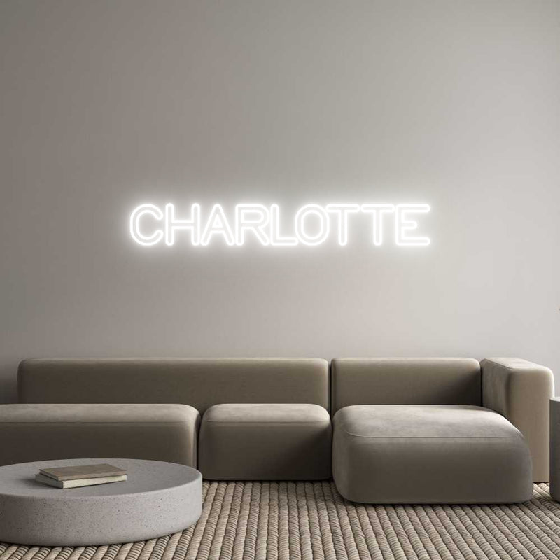 Custom Neon: CHARLOTTE