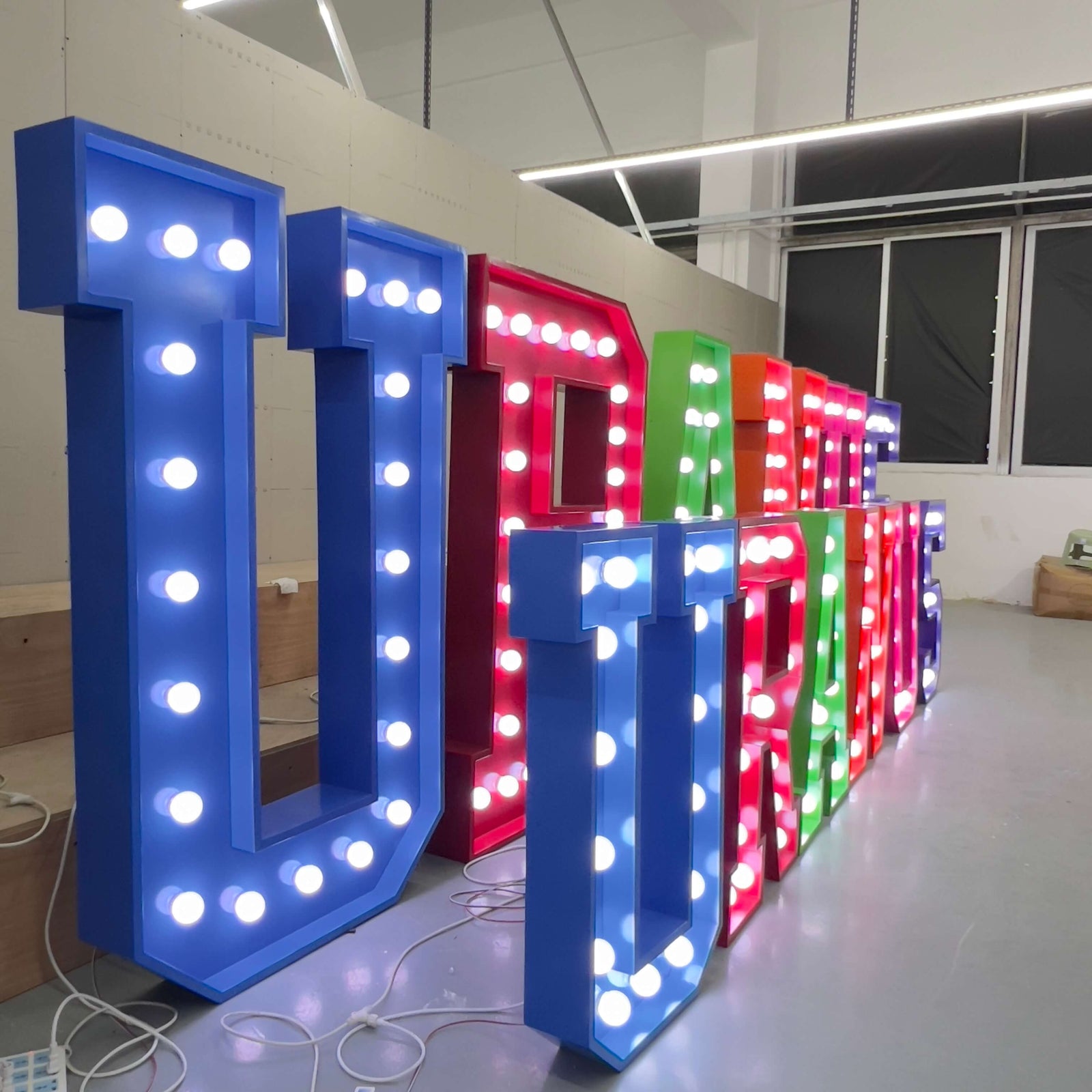 Custom 2FT/3FT/4FT Marquee Letter Lights