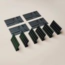 Mini Magnetic Price Display Sign - L-Shaped Metal Countertop Board for Cafe & Retail