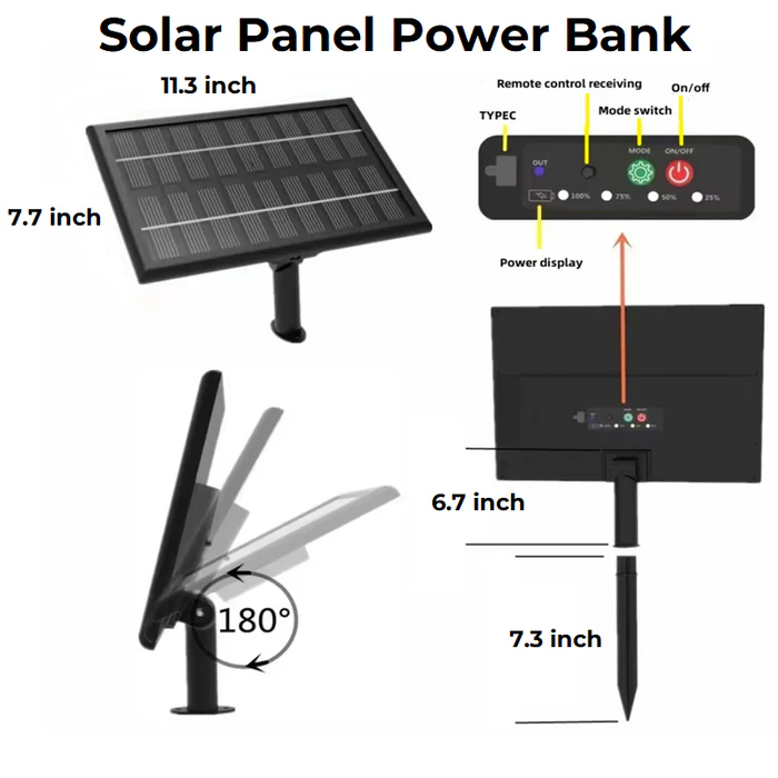 Solar Powered LED Backlit House Number Signs