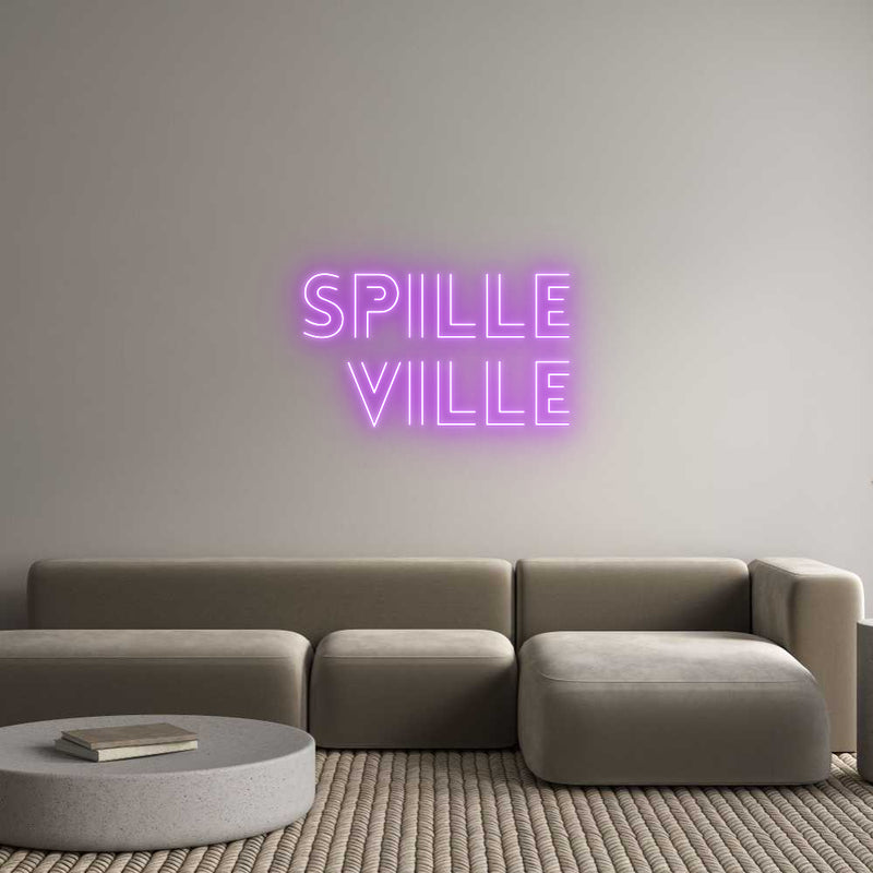 Custom Neon: Spille
Ville