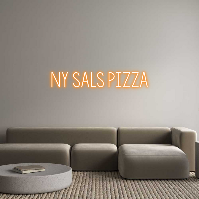 Custom Neon: NY SALS PIZZA