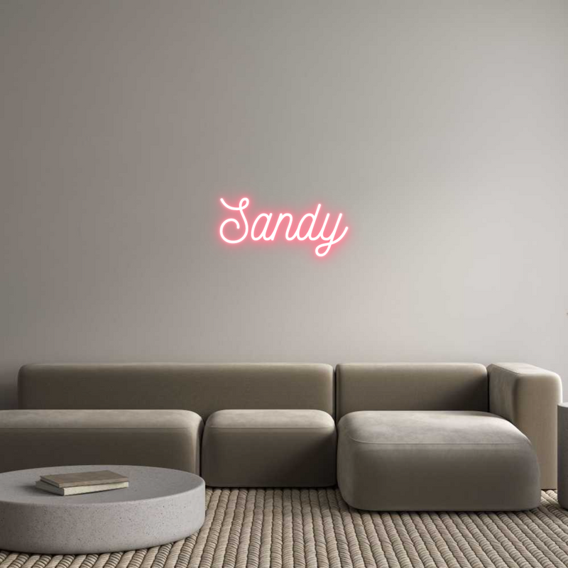 Custom Neon: Sandy