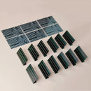 Mini Magnetic Price Display Sign - L-Shaped Metal Countertop Board for Cafe & Retail