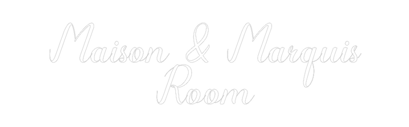 Custom Neon: Maison & Marq...