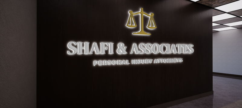 Custom Business Signage for Shafi and Associates