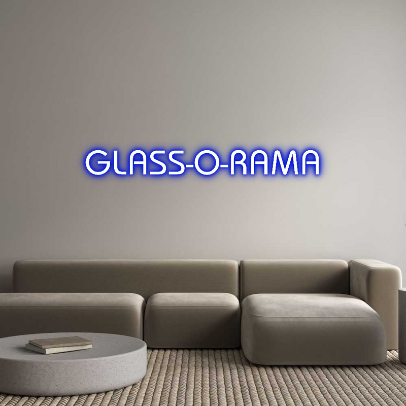 Custom Neon: GLASS-O-RAMA