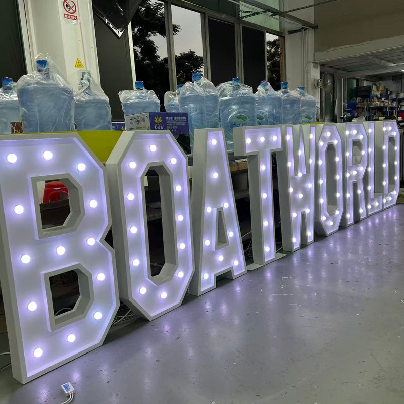 Metal Led Marquee Letter