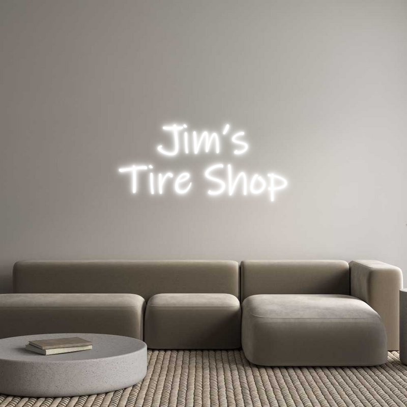 Custom Neon: Jim’s
Tire S...