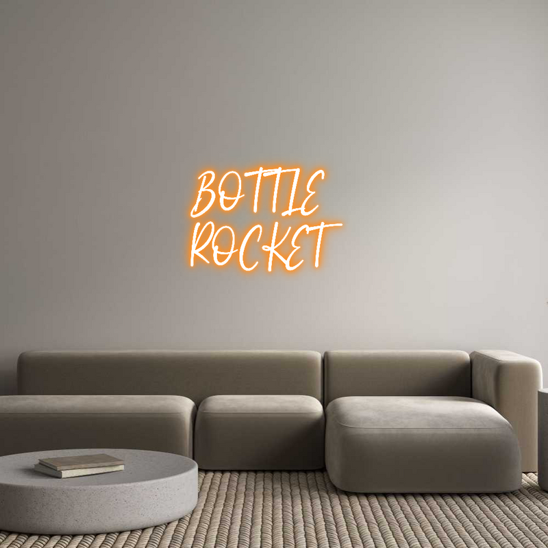 Custom Neon: BOTTLE 
ROCK...