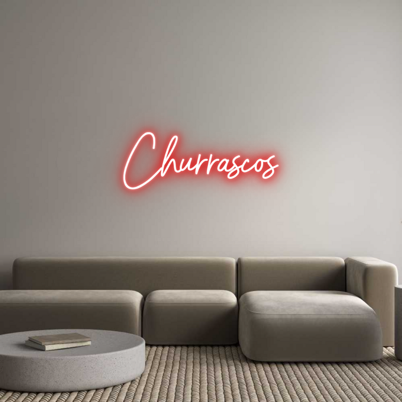 Custom Neon: Churrascos