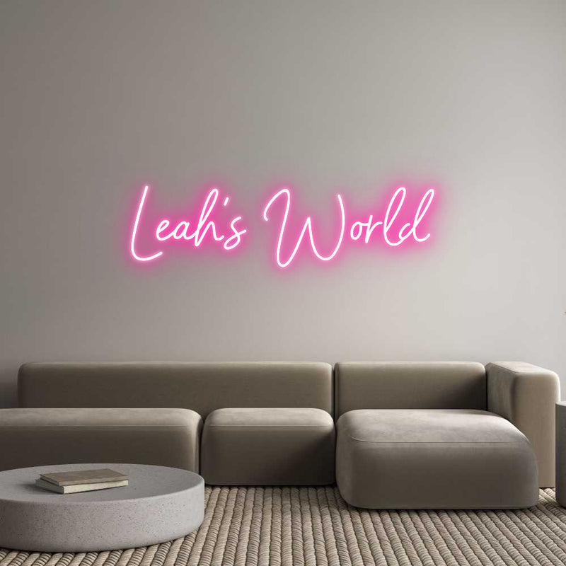 Custom Neon: Leah's World