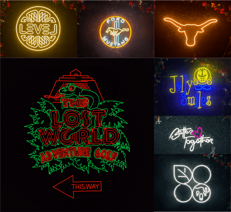 Battery Powered Custom Neon Signs - Battery Version - VINTAGE SIGN