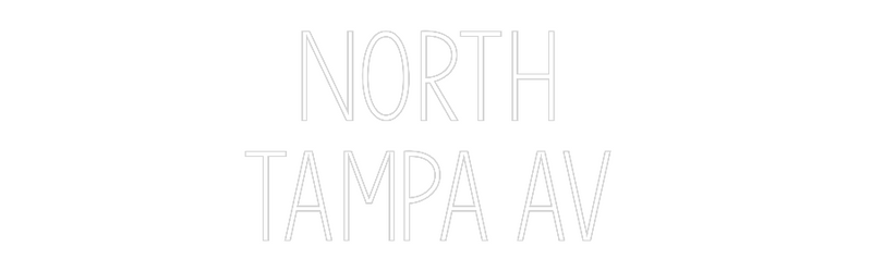 Custom Neon: North 
Tampa...