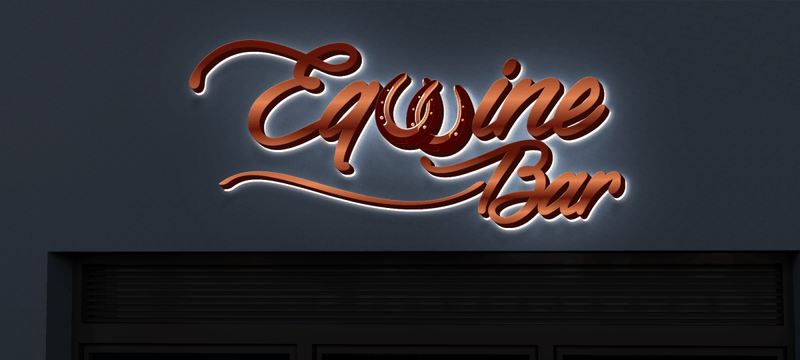 Business Signage for Beau Bull - VINTAGE SIGN