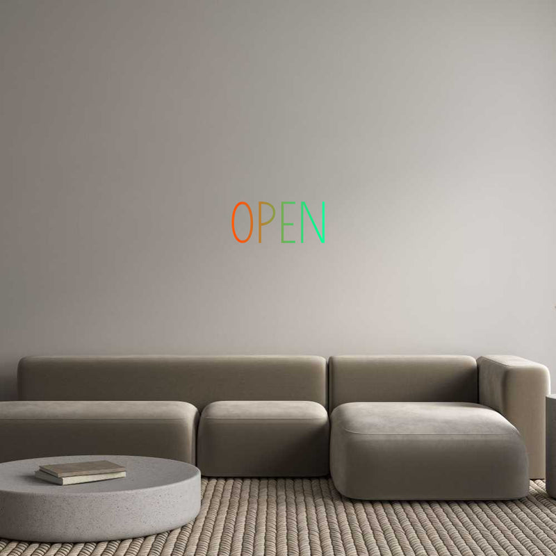 Custom Neon: OPEN