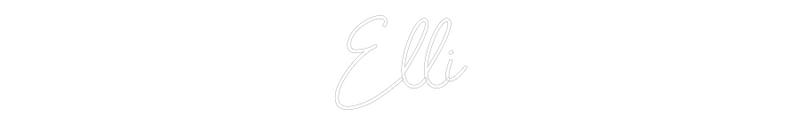 Custom Neon: Elli