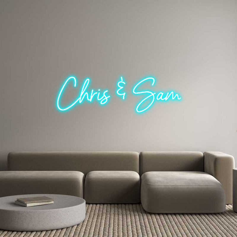 Custom Neon: Chris & Sam