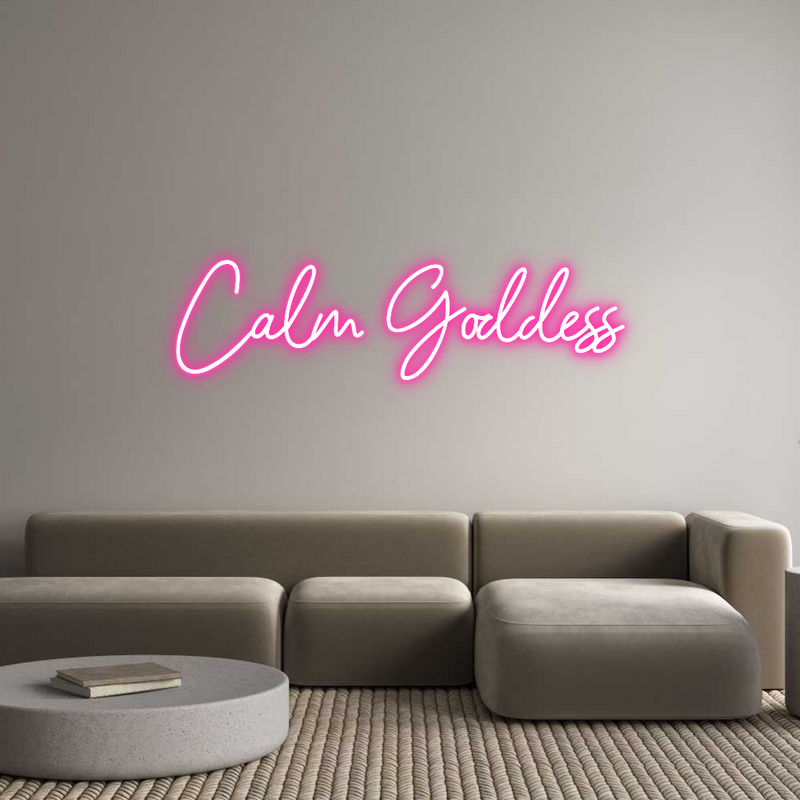 Custom Neon: Calm Goddess