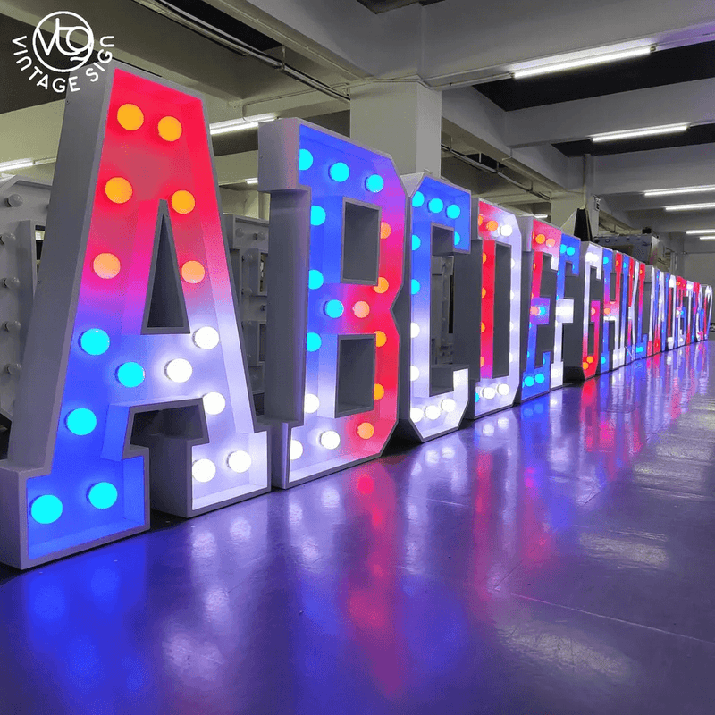 Custom 2FT/3FT/4FT Marquee Letter Lights