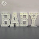 Custom 5FT/4FT/3FT/2FT Wedding Marquee Letter Sign - VINTAGE SIGN