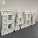 Custom 5FT/4FT/3FT/2FT Wedding Marquee Letter Sign - VINTAGE SIGN