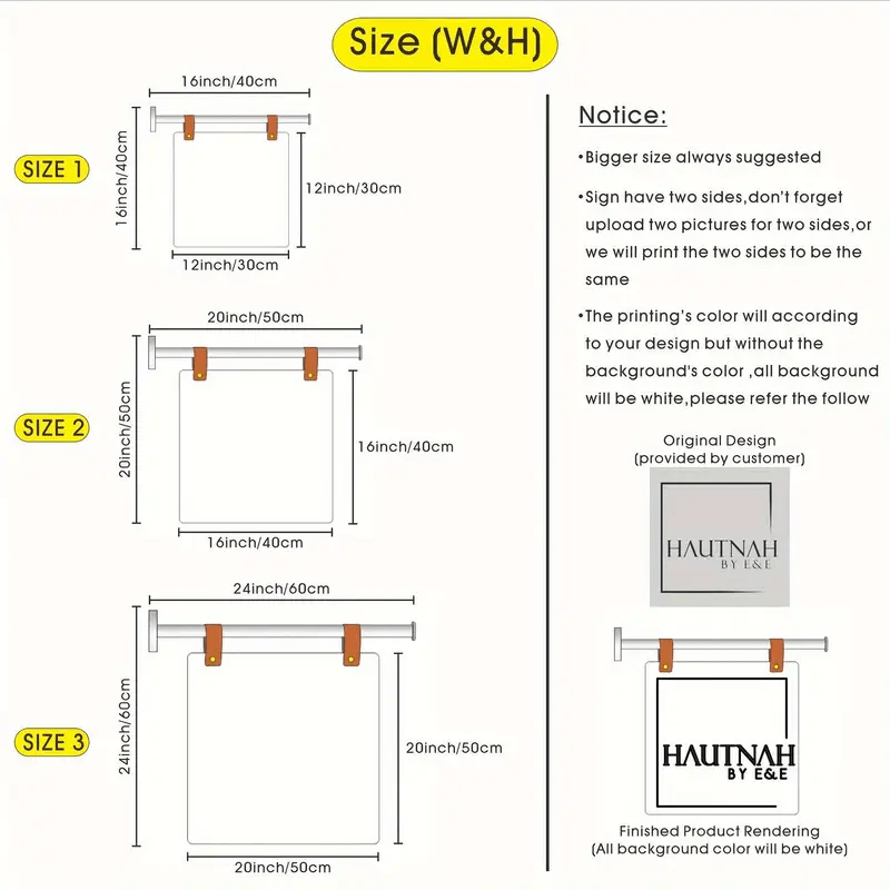 Custom Hanging Storefront Signs - VINTAGE SIGN