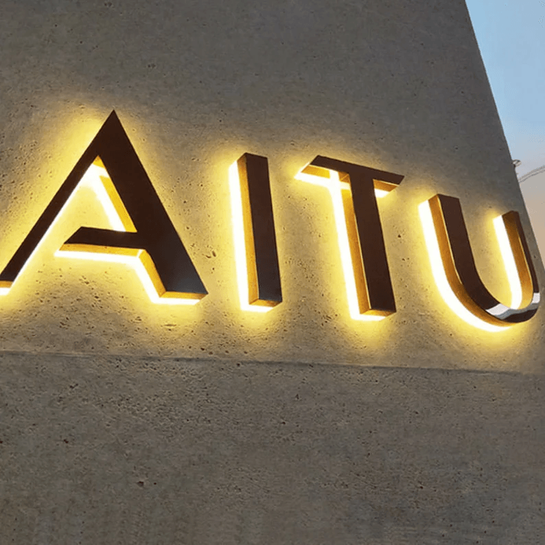 Custom LED Channel Letter - VINTAGE SIGN