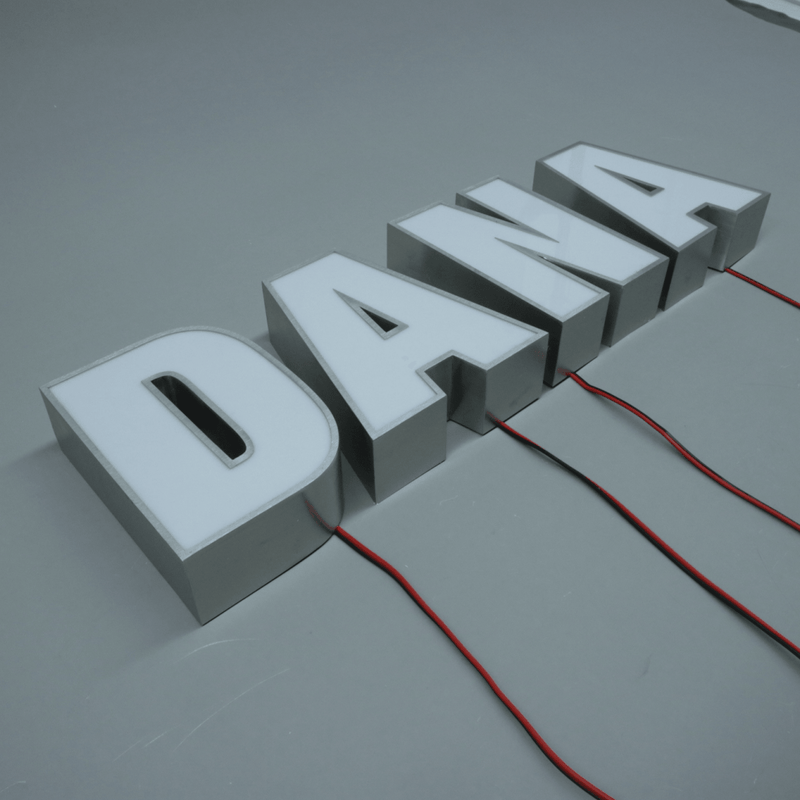 Custom LED Channel Letter - VINTAGE SIGN