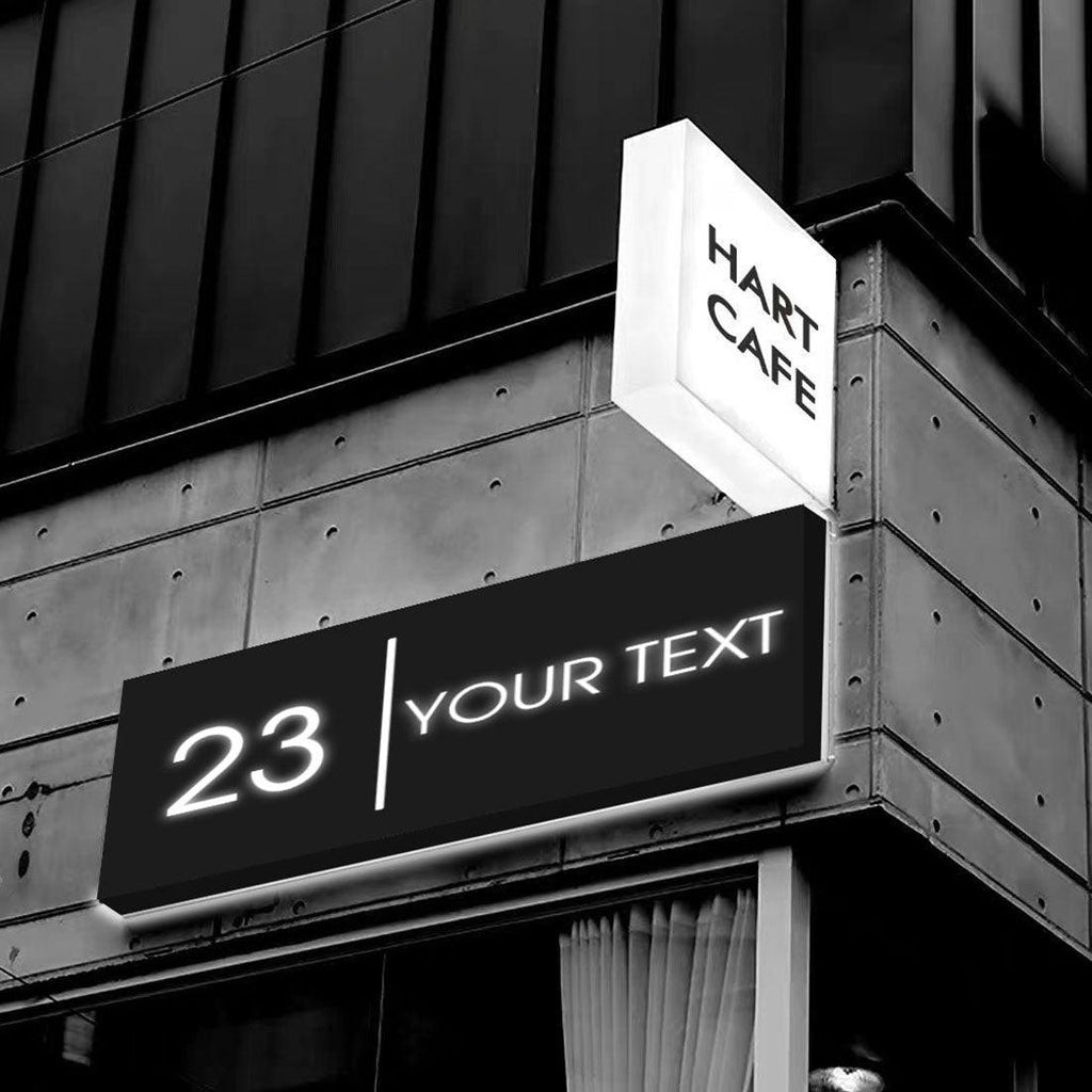Custom Led House Number Light Box,LED Number Plaque,PersonalizedAddres
