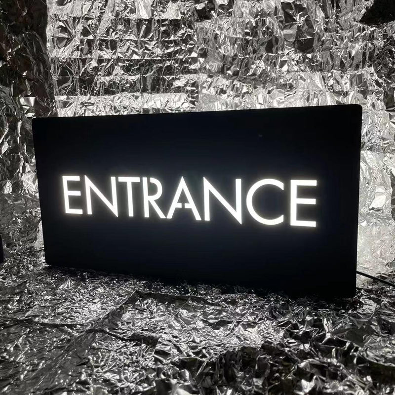 Custom Led House Number Light Box,LED Number Plaque,PersonalizedAddress Plaque,LED Light Boxllluminated House Sign,Address NumberSign,Door Sign - VINTAGE SIGN