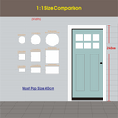 Custom Metal Side - Hanging Non - Illuminated Signage with Graphic Design - VINTAGE SIGN