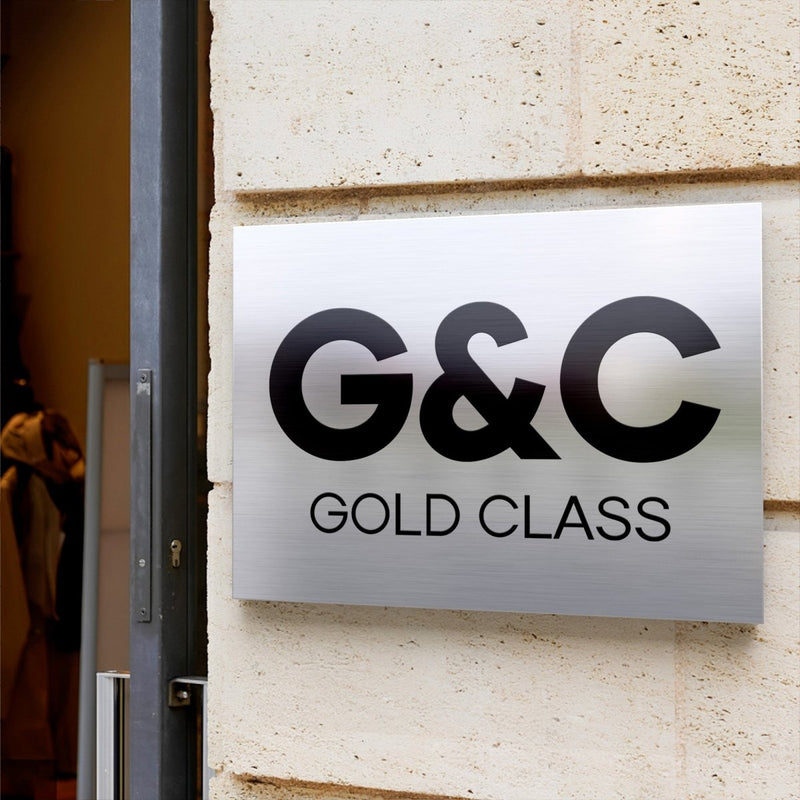Custom Metal Signage for Businesses: Metal Plaque Door Signs, Corporate Nameplates, Advertising Boards, and Personalized Metal Plaques - VINTAGE SIGN