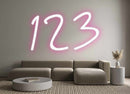 Custom Neon: 123 - VINTAGE SIGN