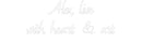 Custom Neon: Alex, live w... - VINTAGE SIGN