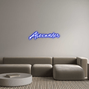 Custom Neon: Alexander - VINTAGE SIGN