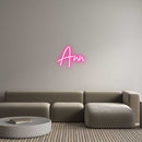 Custom Neon: Ann - VINTAGE SIGN