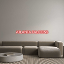 Custom Neon: ATLANTA FALCO... - VINTAGE SIGN