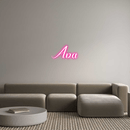 Custom Neon: Ava - VINTAGE SIGN