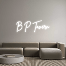 Custom Neon: B P Tavern - VINTAGE SIGN