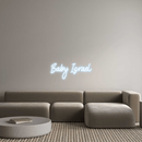 Custom Neon: Baby Israel - VINTAGE SIGN