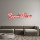 Custom Neon: Biscuit Flavor - VINTAGE SIGN