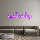 Custom Neon: bust3rch3rry - VINTAGE SIGN