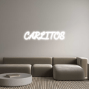 Custom Neon: CARLITOS - VINTAGE SIGN