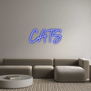 Custom Neon: CATS - VINTAGE SIGN
