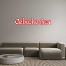 Custom Neon: Cebiche Bar - VINTAGE SIGN
